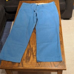 Blue khaki pants 38x30 worn once
